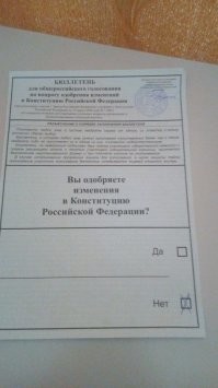 Набор подмосковного голосовальщика