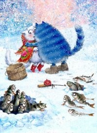 Коты минской художницы Ирины Зенюк. Ассорти. 5 часть