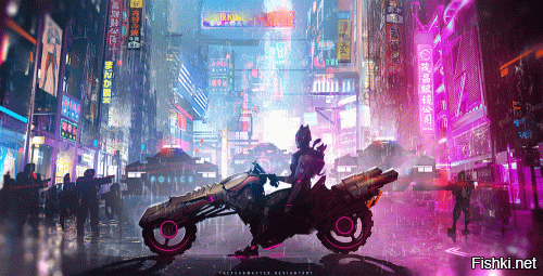 Байкер например..