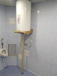 ну если стены из гипсокартона, то только так))