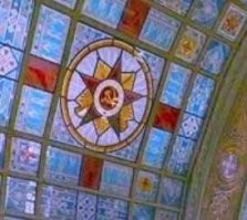 Храм с пентаграммой, да...