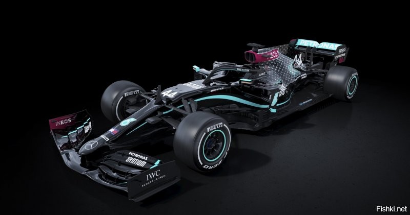 Мерсы красят свои болиды в чёрный цвет, перед ГП Австрии.