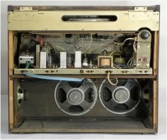 А как же самая популярная в СССР радиола Rigonda? Она почти в каждой семье была! 
Сетевая ламповая консольная радиола 1-го класса "Ригонда-Моно" предназначена для приёма программ как местных, так и дальних радиовещательных станций в диапазонах: ДВ, СВ, КВ, УКВ и воспроизведения обычных и долгоиграющих пластинок.
Выпускалась на Рижском радиозаводе им. А.С.Попова с I-кв 1965 года.
В радиоле предусмотрена плавная раздельная регулировка тембра по низким (НЧ) и высоким (ВЧ) частотам. В радиоле установлен электропроигрыватель, имеющий 3 скорости вращения диска: 78, 45 и 33 об/мин, полуавтоматическое включение и автоматическое выключение, а так же микролифт.
Конструктивно радиола размещается в напольном футляре, акустическая система расположена в нижнем отсеке футляра и состоит из двух фронтальных громкоговорителей типа 4ГД-28 и 2-х боковых типа 1ГД-28, в верхней части футляра установлен электропроигрыватель.
В 1966 году радиола подверглась модернизации, были унифицированы некоторые узлы и радиодетали, ЭПУ III-ЭПУ-20 заменено на II-ЭПУ-40, была убрана клавиша ''стерео'', изменилось оформление шкалы.
"Ригонда-Моно" была первой унифицированной (УСРЛ-1) моделью, по её конструкции и схеме разными заводами выпускались такие же, но отличавшиеся внешнем оформлением радиолы с наименованиями: ''Вэф-Радио'', ''Вэф-Рапсодия'', ''Урал-1'', ''Урал-2'', ''Урал-3'', ''Урал-5'' и ''Урал-6'' и некоторых других моделей.
Радиолу ''Ригонда-Моно'' выпускали до начала 1972 года, а с 1970 года совместно выпускалась её модернизированная модель, радиола "Ригонда-102".
Основные технические характеристики:
Диапазоны принимаемых волн и частот:
- ДВ - 150...408 кГц,
- СВ - 525...1605 кГц,
- КВ-2 - 3,95...7,4 МГц
- КВ-1 - 9,36...12,1 МГц,
- УКВ - 65,8...73 МГц.
Чувствительность приёмника с внешней антенны:
- в диапазонах СВ, ДВ около - 30 мкВ
- в поддиапазонах КВ - 60 мкВ,
- в диапазоне УКВ - 5 мкВ,
Чувствительность приёмника со встроенной магнитной антенны:
- в диапазонах ДВ, СВ - 0,6...1,2 мВ/м,
- в положении ''местный приём'' - 0,3...1,5 мВ.
Промежуточная частота:
- АМ тракта - 465 кГц
- ЧМ тракта - 6,5 МГц.
Селективность в ДВ, СВ диапазонах - 65 дБ.
Усредненная крутизна скатов резонансной характеристики:
- в диапазоне УКВ - 0,25 дБ/кГц,
- ширина полосы пропускания - 150 кГц.
Избирательность по зеркальному каналу:
- в диапазоне ДВ - 66 дБ,
- в диапазоне СВ - 46 дБ,
- в диапазоне КВ - 20 дБ,
- в диапазоне УКВ - 28 дБ.
АРУ обеспечивает изменение сигнала на выходе не более 12 дБ
- при изменении сигнала на выходе на 40 дБ.
Выходная мощность усилителя НЧ:
- номинальная - 2 Вт,
- максимальная - 3,5 Вт.
Чувствительность со звукоснимателя - 0,15 мВ.
Диапазон звуковых частот воспроизводимых АС:
- при приёме в УКВ диапазоне - 60...12000 Гц.
Уровень фона со входа усилителя - 60 дБ.
Мощность потребляемая от сети:
- при приёме - 55 Вт,
- при воспроизведении грамзаписи - 65 Вт.
Габаритные размеры - 640х355х555 мм,
Масса - 24 кг.
Цена модели - 141 рубль.

Инструкция: