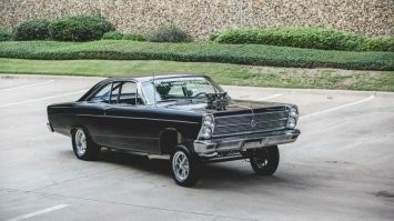 Ford Fairlane Gasser 1966 - Почему фары этого Форда светят в небо?