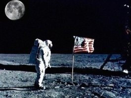 Американские засранцы на Луне