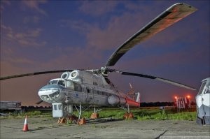 Это Ми-10К, тоесть кран, а чистая 10-ка она длинноногая.