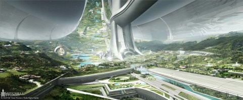 Вот, откуда свистнули идею, в фильме "Элизиум. Рай не на земле"