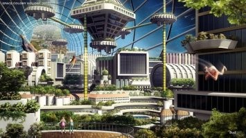 Вот, откуда свистнули идею, в фильме "Элизиум. Рай не на земле"