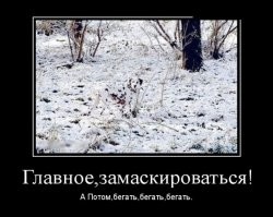 История развития камуфляжа