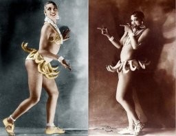 Немалую роль в популяризации бананов сыграла великая Жозефина Бейкер, выбравшая для одного из своих номеров юбочку из связки бананов. Муляжей, естественно. Никакие натуральные бананы не выдержали бы её темперамента.