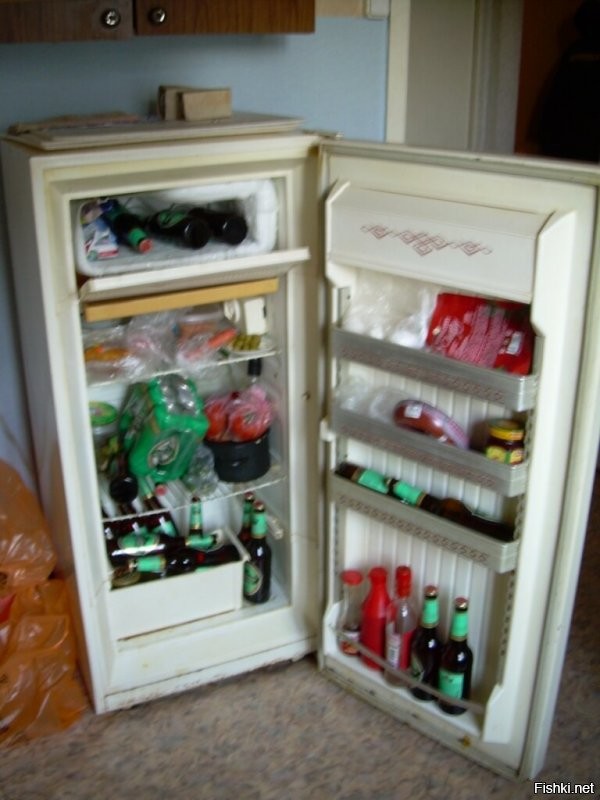 Холодильник в квартире вахтовиков