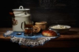 маладца, вот тебе пирожок...