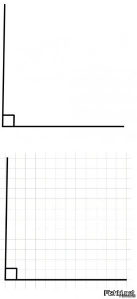 прямой это. там это обозначено квадратиком в углу, или кто-то геометрию не знает)