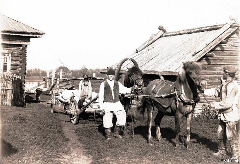 А это вот крестьяне, соль земли русской..