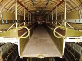 Придумали они...
ИЛ-76. Вторая подвесная палуба для перевозки личного состава.