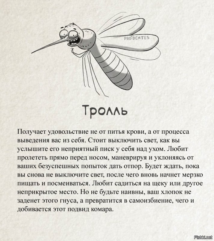 Классификация комаров