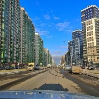 Санкт Петербург. Мурино.
Район из которого хочется бежать в деревню к бабушке в СССР и не оглядываться