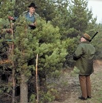 Леонид Ильич Брежнев на охоте в Завидово