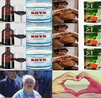 Хороший ребус! И песня неплохая))

- Виновата ли я?
- Виновата ли я?
- Виновата ли я?
- Что люблю!

Правда с ошибками малость, но это в данном случае не беда...