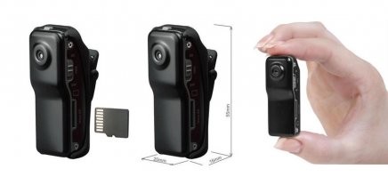 Вот абсолютно легальный вариант, такую полицейские носят, размером примерно чуть больше спичечного коробка. Работал в магазине по продаже комп. техники, продавали такую, пишет кстати вполне достойно.