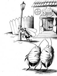 - Видал, Муха-Цокотуха опять денежку нашла!