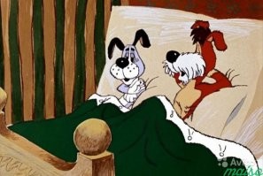 Барбос решил покатать своих друзей пока хозяина дома нет! :)