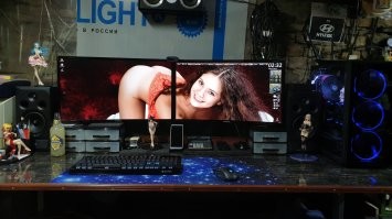 Моя берлога гораздо проще, ну и ладно. Зато жена не достает, благо частный дом и гараж во дворе, далеко ходить не надо!