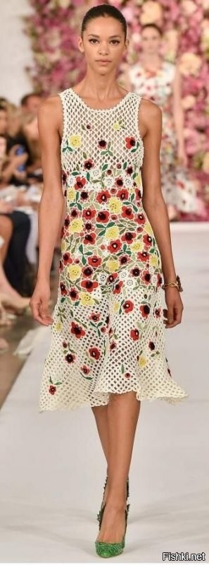 Oscar de la Renta подсмотрел у меня, теперь своих моделей одевает...
