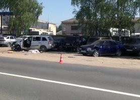 Авария дня. Видео смертельного ДТП в Нижегородской области 