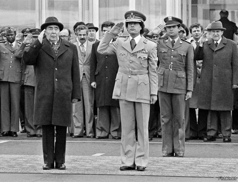 В СССР Кадафов Птючевичей не было.Только Муаммар Каддафи прилетал...