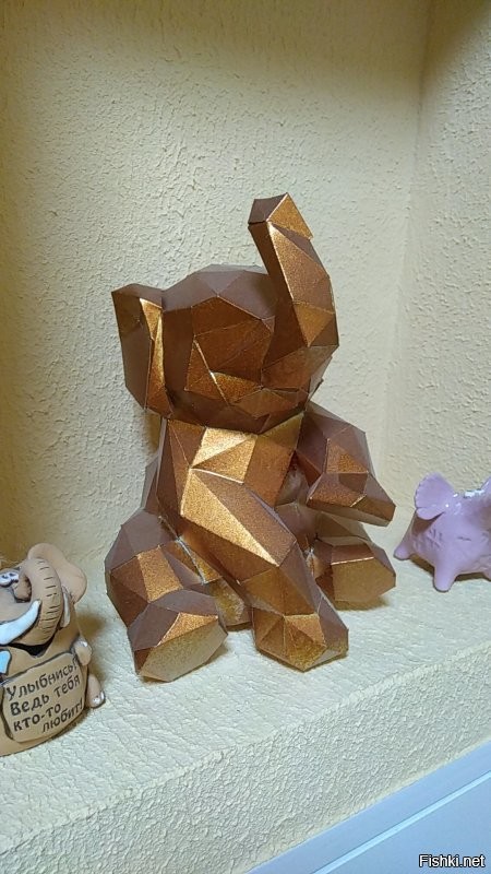 Уже замылился...в принципе....я и варить могу... Если такого из металла....думаю будет котироваться....как подарок....слонёнок размером в 20 см будет весить где то под 5 кг....весомо.....мож заняться?