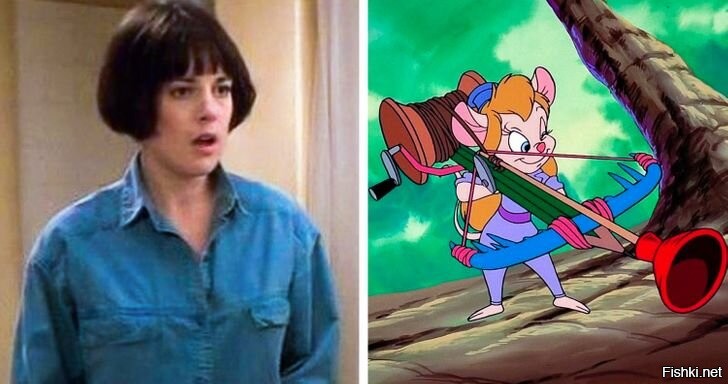 Прототипом для Гаечки послужил образ талантливой юной изобретательницы Джордан из фильма «Настоящий гений» 1985 года. По сюжету героиня постоянно придумывает и совершенствует разные технические приспособления, чтобы помочь своим столь же гениальным друзьям предотвратить попадание изобретенного ими мощного лазера в руки злодеев-военных.