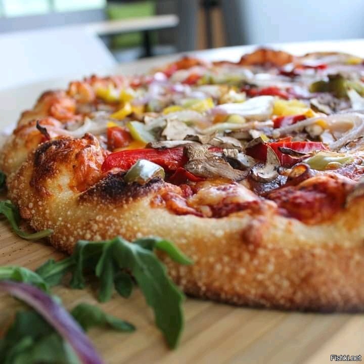 Кростини - итальянские горячие бутерброды с грибами и сыром пармезан