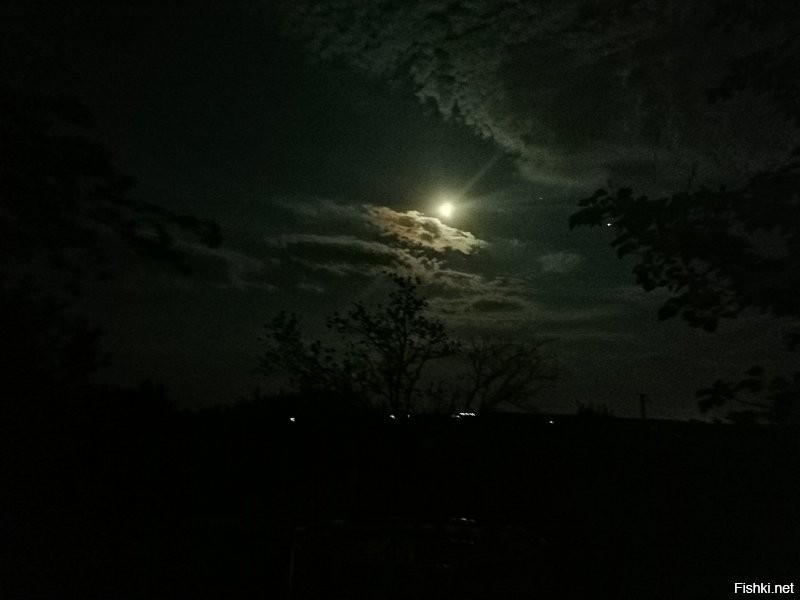 Не давно был на даче,луну фоткал)Ночной режим осваивал,мимо!)