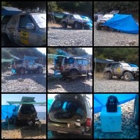 Приехал на море, встал, где понравилось, живи - отдыхай. 
Нафига ещё и за конуру-ночлежку платить?