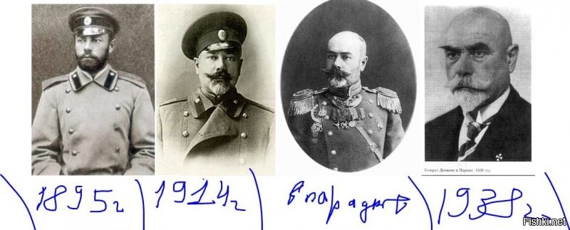 Русских патриотов надо знать  в ЛИЦО! 
Деникин Антон Иванович 16 декабря 1872 – 8 августа 1947 гг.