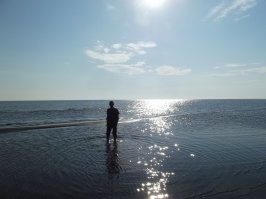 Каспий - это рай для рыбака! Ну и огромный плюс, что людей в радиусе 10км нет