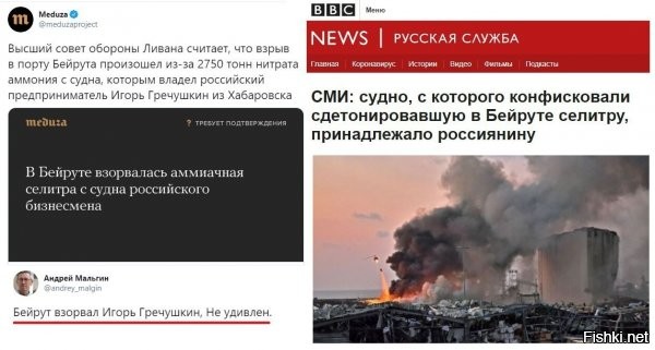 а сам груз был грузинский, доставлен под румынским (или болгарским) флагом, на корабле зарегестрированном еще где-то. экипаж - классика, солянка.
но это другое, а виновного местные предетали находят быстро....даже если вообще никак не "пристегнуть", все равно гавкнут