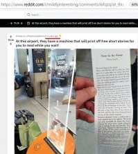 "создала новый тип торгового автомата"

Да-да, продолжай писать ерунду: пипл схавает. Эти автоматы ещё 3 года назад появились. Ничего "нового" в них нет.