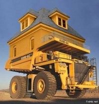 Просто нужно нормальный дом на колесах брать, а не имитацию.