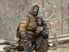 Для начала лучше посмотреть вот это произведение. "Дорога" (2009г). Там рассматривается мировоззрение опытного человека - отца и простодушное - сына. Более глубоко раскрыта тема инстинкта сохранения или спасения ближнего.