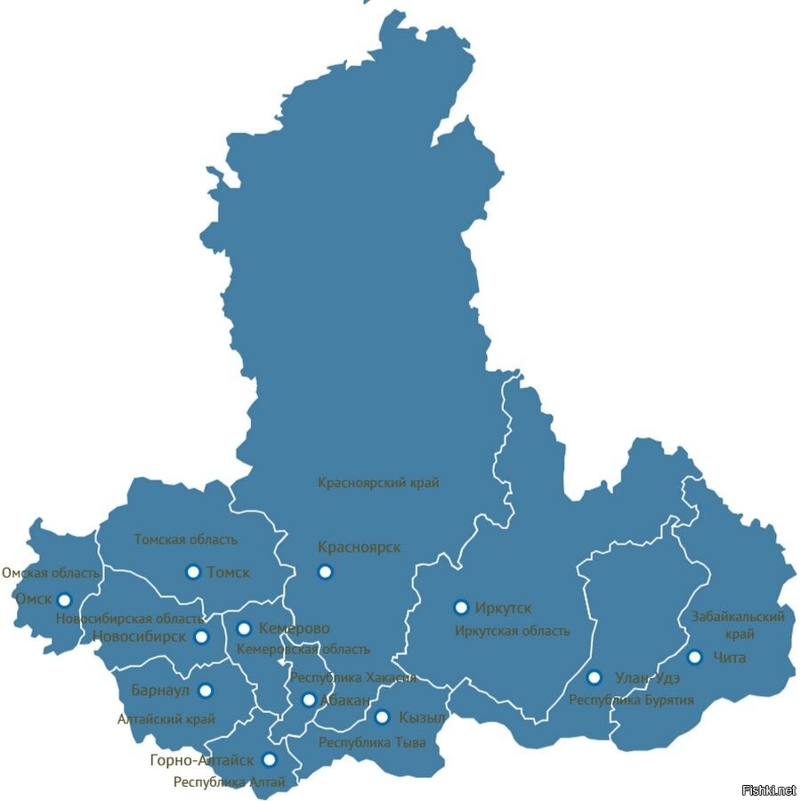 Автономные округа сибири