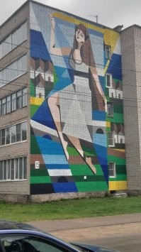 Боровичи, Новгородская обл. недавно вот такое сделали