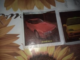 Вот говорил же жене.... Не давай это детям. Не доросли ещё.... В итоге, самая ценная часть коллекции не досчитывается 13 экземпляров.... Но, самый ценный вкладыш, номер 8 которого всего несколько десятков было, сохранился. И фото прототипа Луаза)))) ну и вообще куча всего есть.