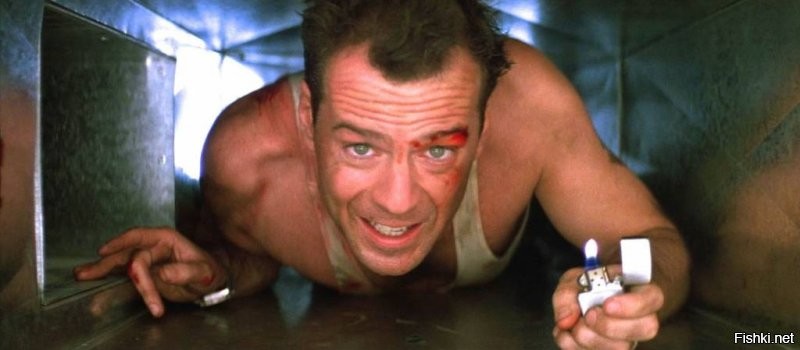 В вентиляции?