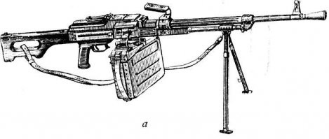 ПК не ручной. Он бывает на сошке, на станке, либо ПКТ(танковый).