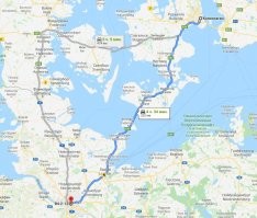 Безыдейно экономически, для распила пойдет...
Сейчас поезд из Копенгагена до Гамбурга по материку идет 470 км, а с этим туннелем/мостом будет идти 340 км. (плюс минус авто дороги и жд там совпадают)
Потратить миллиарды чтобы поезд не делал крюк 130 км - слишком дорого. 
Понятно Евротоннель - альтернативы не было.
Понятно Крымский мост - альтернативы не было.
А тут особой экономии не будет.