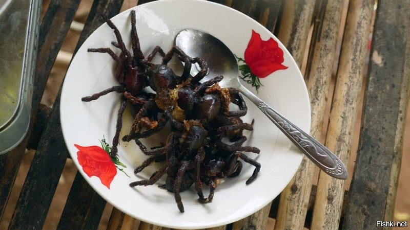 На гриль понесла... сча барбекю из него сделает... мммм хрустик скусный...
но это не точно...