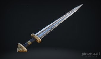 Что то размером этот "меч" как то не вышел. Его наверное викинг-карлик себе сделал))
Ну а если серьезно, то- похож...