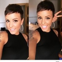 Для вас девушки на фото не привлекательны?
Значит, вас просто привлекает другой типаж.
Кто-то любит блондинок, кто-то брюнеток, кто-то рыжих, а кто-то короткостриженных...